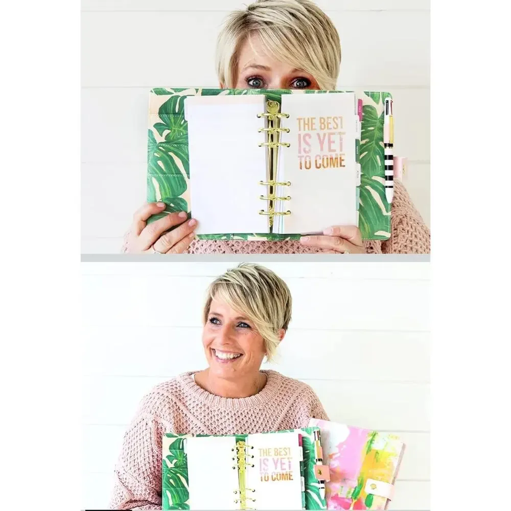 NEW Tropical Planner / Heidi Swapp/ Ring padded binder